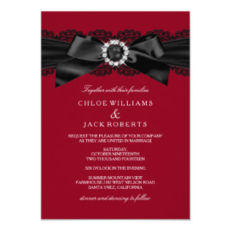 red black wedding invitations & announcements zazzle burgundy_red_black_pearl_bow_wedding_invite r89a1a9dec8d2406fad9d352cc1930ec5_zkrqe_324?rlvnet=1 red black wedding invitations & announcements zazzle,Wedding Invitations Red Black And White